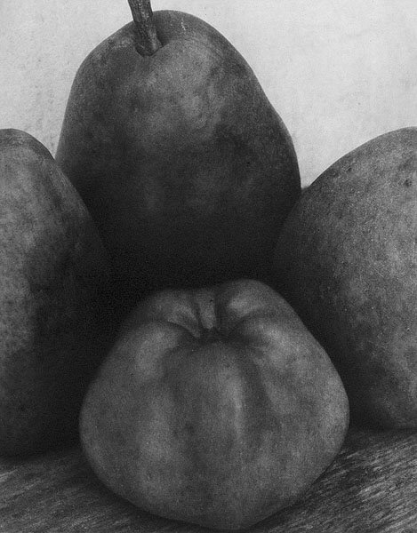 Three Pears and an Apple